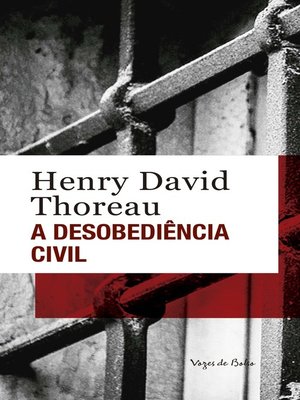 cover image of A Desobediência civil